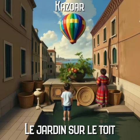 Illustration pour b"Le Jardin sur le toit"
