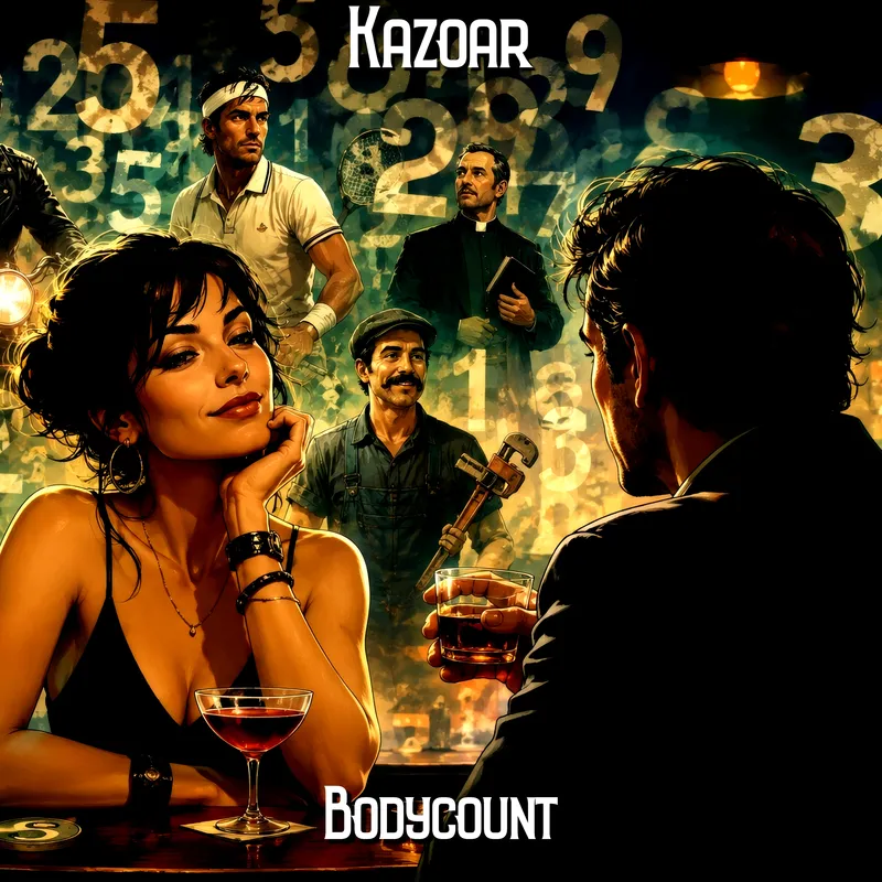 Illustration du titre "Bodycount' par Kazoar.