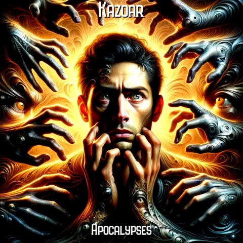 Couverture du single "Apocalypses" par Kazoar.