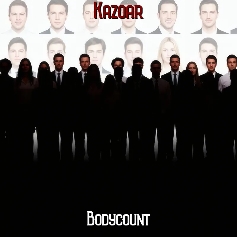Illustration d'origine pour "Bodycount" de Kazoar.